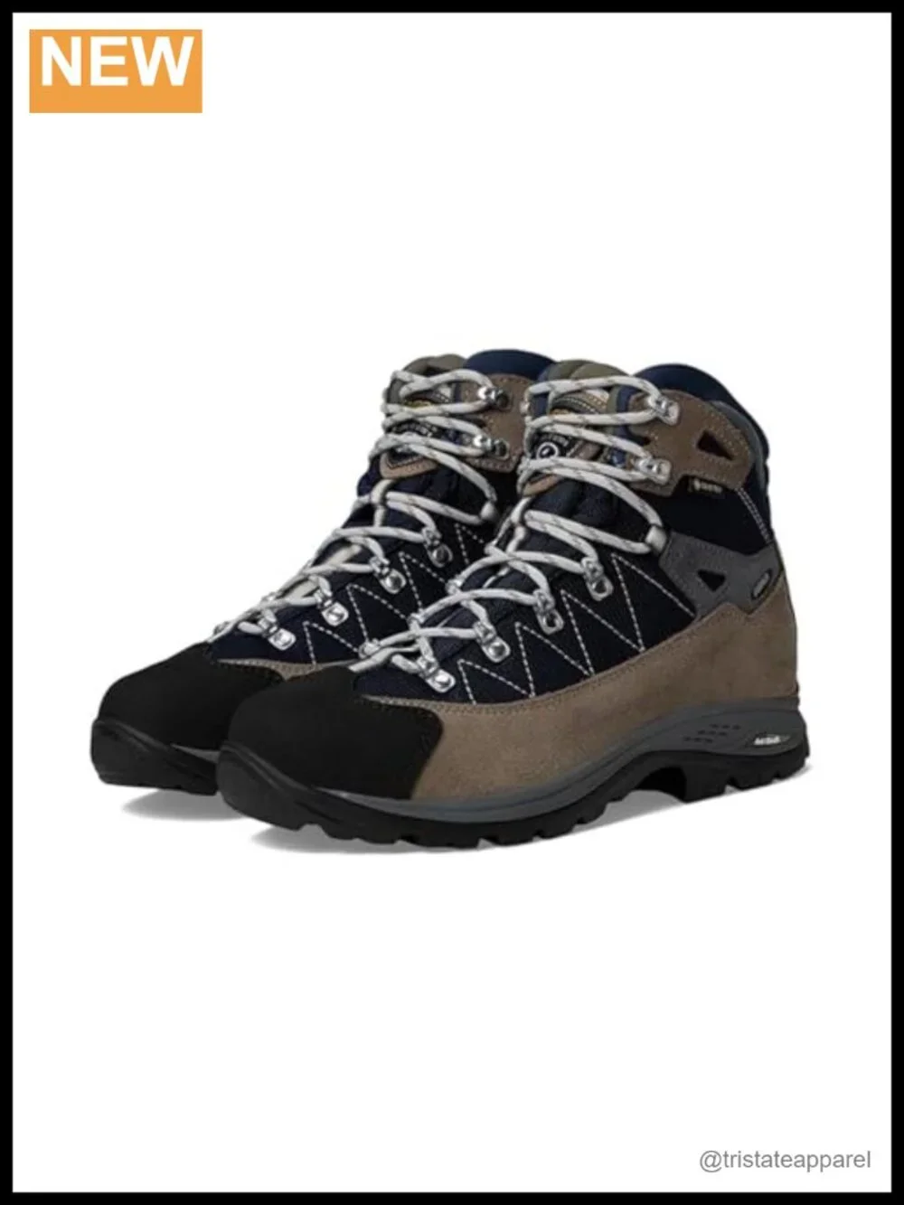 Women's Waterproof Suede Hiking Boots Ankle Trekking Shoes Lace Up
